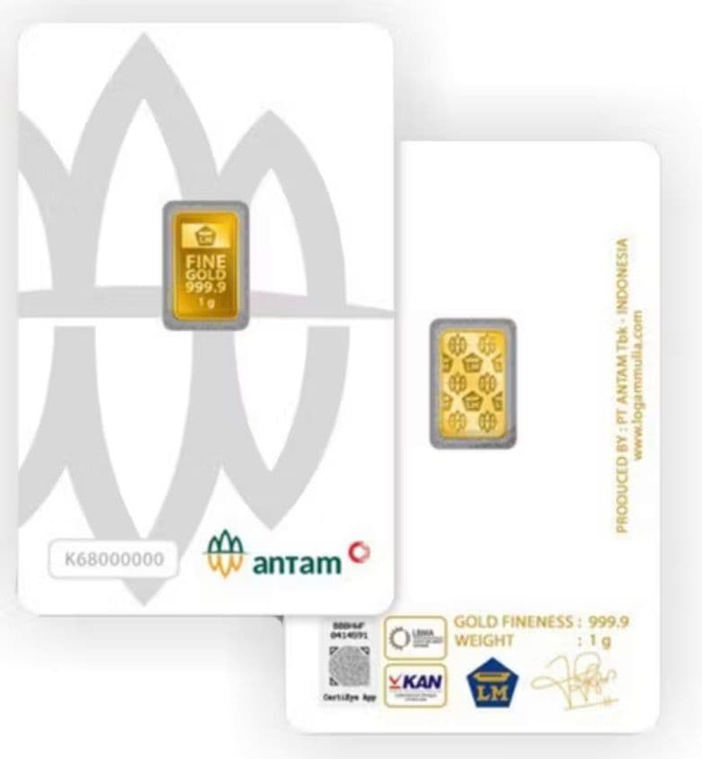 Antam 1 gram