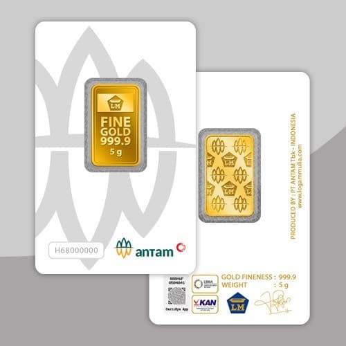 Antam 5 gram